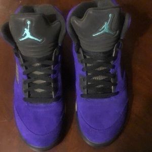 Air Jordan 5 Retro Alternate Grape Excellent Condition